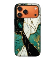 iPhone 17 Pro Velvet Kılıf Lansman İçi Kadife Temalı Desenli Silikon Patra Mermer