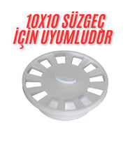 10x10  Süzgeç İçin  Yuvarlak -Oval -daire  Gider Kapağı , Yer Süzgeci, Izgarası Gider Kapağı