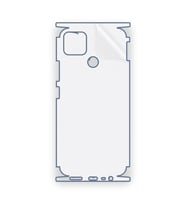 SChitec Realme C25S Uyumlu Fullbody Arka Kaplama Hidrojel Koruyucu Film
