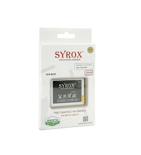 Syrox Samsung 3850 Batarya Pil B137