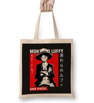 Monkey D Luffy One Piece Bez Çanta Uzun Saplı