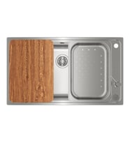 TEKA BAHİA 1B PLUS AKSESUARLI EVYE (Gümüş)
