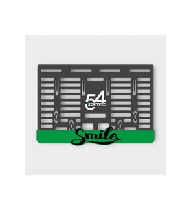 SMİLE 3D KABARTMALI PLEKSİ MOTOR PLAKALIĞI