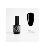 UNO GEL POLISH SUPER BLACK 15ML