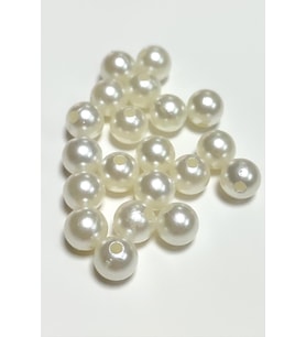 8 mm Delikli İnci Boncuk 500 Gram