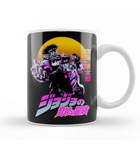 Jotaro Kujo 02 Kupa Bardak Porselen