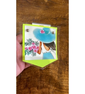 ÇİFT KATLI SİLİKON ŞAPKALI KADIN ARMA DİKİŞ AKSESUARI 12X11 CM