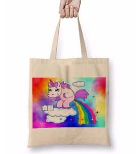 Unicorn Bez Çanta Uzun Saplı