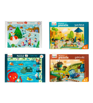 40 Parça Yer Puzzle – 4 adet