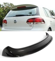 Vw Golf 6 ABT Spoiler Parlak Siyah Spoyler Plastik İthal 2009-2012