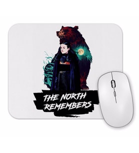 Game of Thrones Lyanna Mormont O Norte se lembra Mouse Pad.jpg
