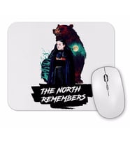 Game of Thrones Lyanna Mormont O Norte se lembra Mouse Pad.jpg