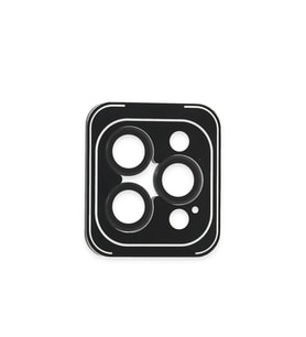 Joko Apple iPhone 16 Pro Max PVD Metal Kamera Lens - Siyah