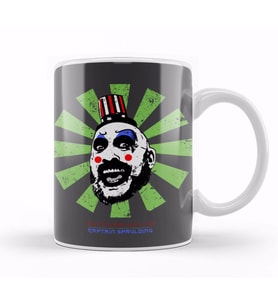 Captain Spaulding Retro Japanese Kupa Bardak Porselen
