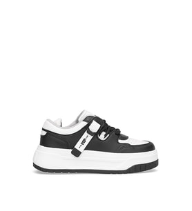 M.P 252-6125ZN Kadın Klasik Sneaker Siyah - Beyaz