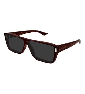Saint Laurent SL757 002 64 Erkek Güneş Gözlüğü (Kahverengi)