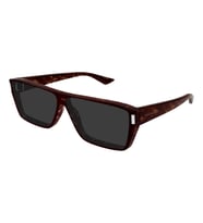 Saint Laurent SL757 002 64 Erkek Güneş Gözlüğü (Kahverengi)