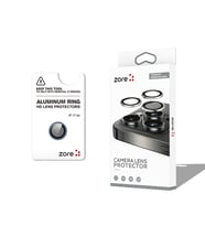 Apple iPhone 17 Air Uyumlu Zore CL-12 Premium Safir Parmak İzi Bırakmayan Anti-Reflective Kamera Lens Koruyucu (Mavi)