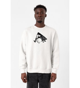 Monogatari Anime Suruga Monkey Symbol Beyaz Erkek 2ip Sweatshirt