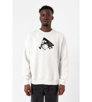 Monogatari Anime Suruga Monkey Symbol Beyaz Erkek 2ip Sweatshirt