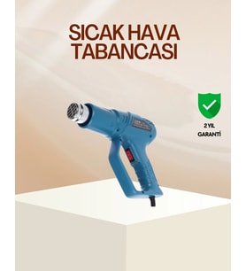 Endüstriyel 2000W Isı Tabancası Plastik Boru Lehim Boya Çıkarma