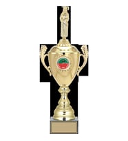 ODAK KUPA - Figürlü Kupalar - Mezuniyet Kadın Figürlü Kupalar FG-080 B - 49 cm