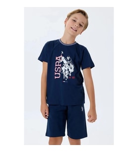 U.s. Polo Bermuda Takım Us2406-4 Lacivert