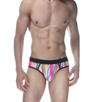 Mulvxbrf Brf02 Renkli Jockstrap Erkek I·ç Giyim (Mulvix)