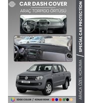 VOLKSWAGEN AMAROK (2009-2016) Torpido Örtüsü Panel Halısı Torpido Koruma Tam Uyum UV Koruma Kaymaz