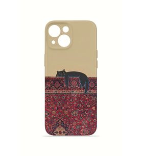 iPhone 14 Plus Vorian İnce Kamera Korumalı Mika Kılıf Persian Cat Lounge