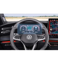 Volkswagen Tiguan 10.25 inç Dijital Gösterge Ekran Koruyucu