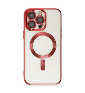 iPhone 14 Pro Kılıf Kross Magneticsafe Kapak - Kırmızı