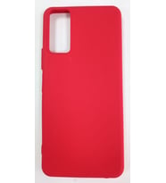 VİVO Y20 RUBBER CASE KAMERA KORUMALI YUMUŞAK SLİKON KILIF (Kırmızı)
