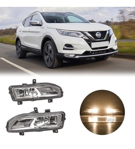 Nissan Qashqaı Sağ + Sol Ön Sis Lambası Takımı 2017--2021