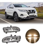 Nissan Qashqaı Sağ + Sol Ön Sis Lambası Takımı 2017--2021