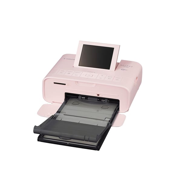 Canon Selphy Cp1300 Pembe Fotoğraf Yazıcısı Color Ink Kağıt Seti