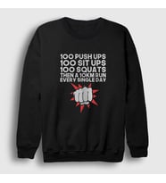 Presmono Unisex Siyah Workout Anime One Punch Man Sweatshirt 240928tt