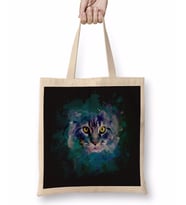 Cat Color Kedi 2 Bez Çanta Uzun Saplı