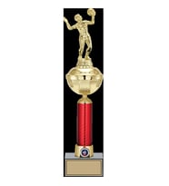ODAK KUPA - Figürlü Kupalar - Voleybol Kadın Figürlü Kupalar FG-053 A - 46 cm