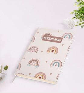 Kişiye Özel İsimli Beyaz Defter-28