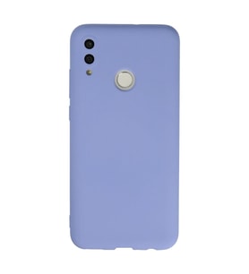 Huawei P Smart 2019 Kılıf Nano içi Kadife Silikon - Lila