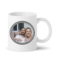Kişiye Özel Çerçeveli Fotoğraf Baskılı Kupa Bardak