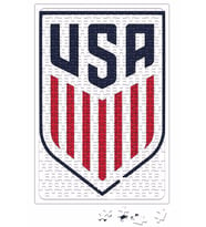 USA Soccer Team Puzzle 240 Parça Yapboz