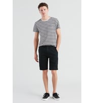 Levi's Erkek 502 Rahat Kalıp Taper Chino Şort - 52438-0005 (Siyah)