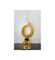 Kişiye Özel Murano Cam Tasarım Obje - 41x13cm