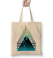 Quoiromantic Quoisexual Layered Galaxy Triangles Bez Çanta Uzun Saplı