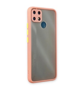 Realme C25 Kılıf Montreal  Kapak - Pembe