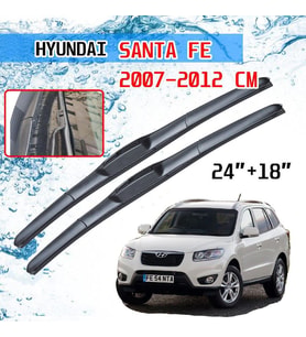 HYUNDAİ SANTA FE ÖN CAM HYBRİD SİLECEK TAKIMI 2007--2012
