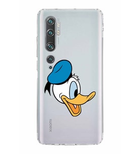 Xiaomi  Mi Note 10 Pro  Kamera Korumalı Kapak Donald Duck Tasarımlı Şeffaf  Kılıf