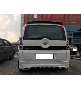 fiat fiorino arka tampon eki - tam uyumlu